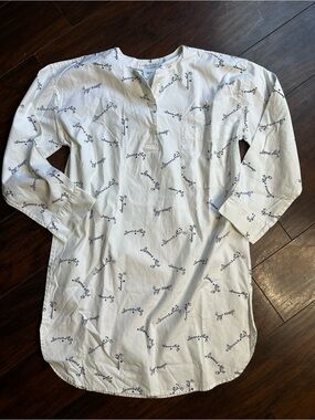 VTG Chambers Cotton Bonne Nuit Good Night Sleep Shirt